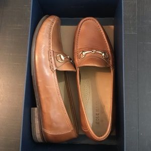 Cole Haan Gold Horsebit Loafer 9.5